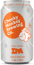 Cheeky Monkey Brewing Core Hazy East Coast IPA 6.0% 375ml